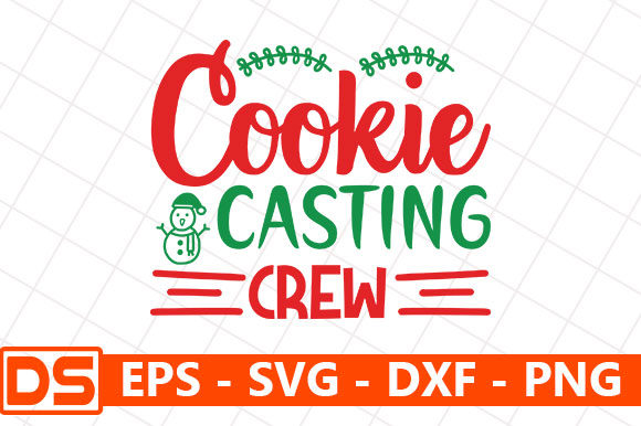 Cookie Casting Crew Snowman Christmas Design Review