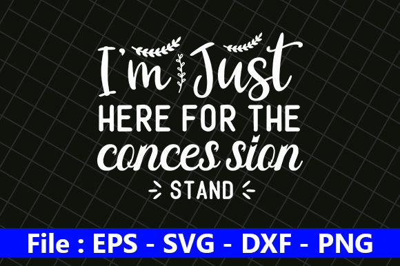 I’m Just Here for the Conces-sion Stand Review